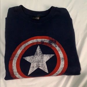 Marvel’s Captain America sweater size medium